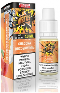 Virtus Salt 10ml 20mg - Chłodna Brzoskwinia