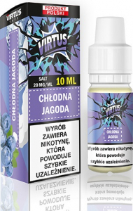 Virtus Salt 10ml 20mg - Chłodna Jagoda