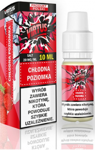 Virtus Salt 10ml 20mg - Chłodna Poziomka