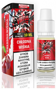 Virtus Salt 10ml 20mg - Chłodna Wiśnia