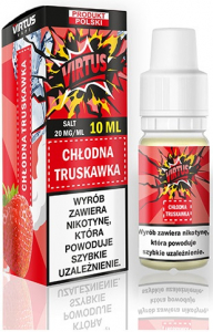 Virtus Salt 10ml 20mg - Chłodna Truskawka