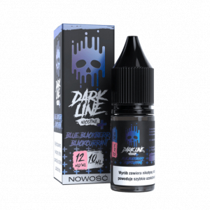 Liquid Dark Line Nicotine+ 10ml Blue Blackberry Blackcurrant 12mg 