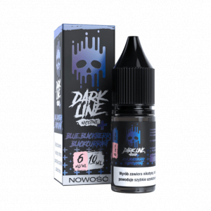 Liquid Dark Line Nicotine+ 10ml Blue Blackberry Blackcurrant 6mg