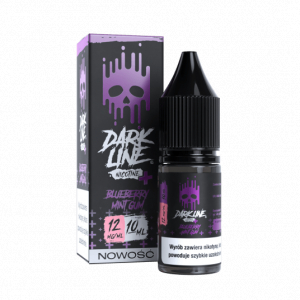 Liquid Dark Line Nicotine+ 10ml Blueberry Mint Gum 12mg