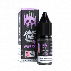 Liquid Dark Line Nicotine+ 10ml Grape Ice 12mg