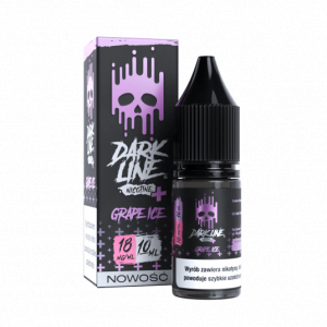 Liquid Dark Line Nicotine+ 10ml Grape Ice 18mg