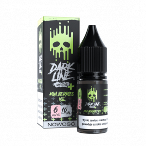 Liquid Dark Line Nicotine+ 10ml Kiwi Berries Ice 6mg