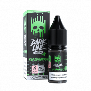 Liquid Dark Line Nicotine+ 10ml Kiwi Strawberry 6mg