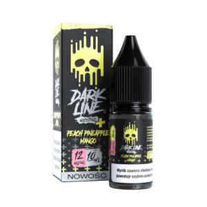 Liquid Dark Line Nicotine+ 10ml Peach Pineapple Mango 12mg