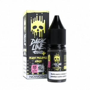 Liquid Dark Line Nicotine+ 10ml Peach Pineapple Mango 18mg