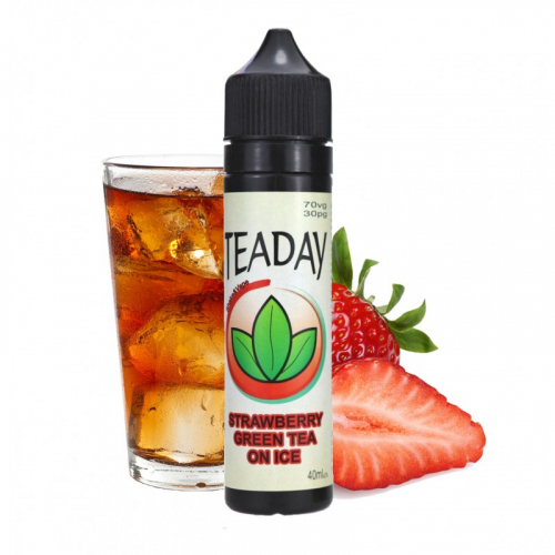 Premix TEADAY 40ml Strawberry Green Tea O